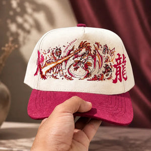 Gorra Bordada Dragonoid · El que arde dos veces