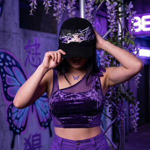 Gorra Bordada Shinobu Kocho · A ti todos te odian